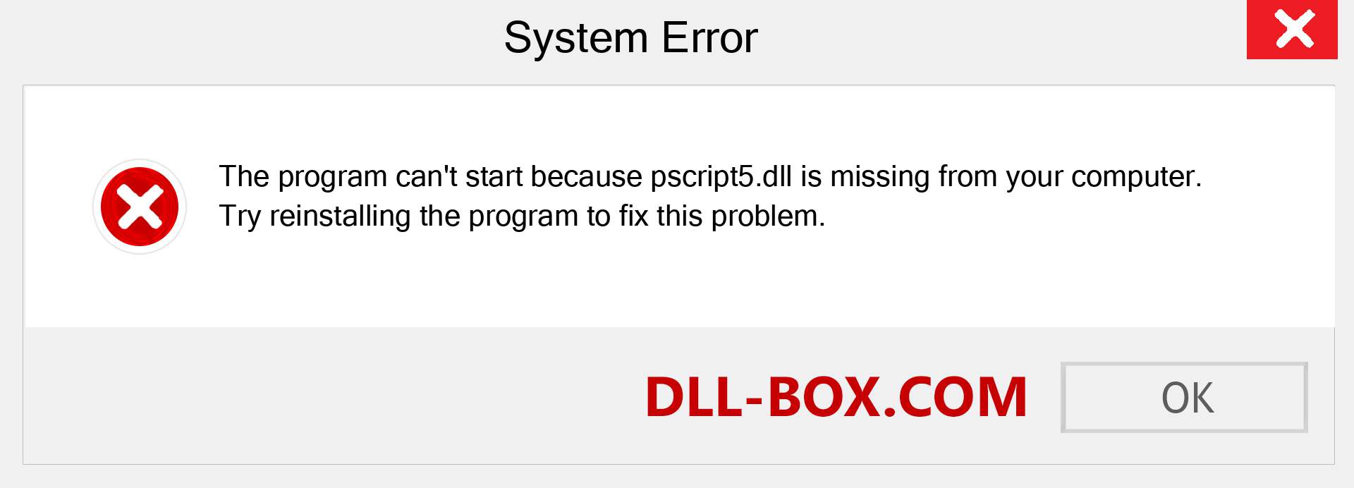  pscript5.dll file is missing?. Download for Windows 7, 8, 10 - Fix  pscript5 dll Missing Error on Windows, photos, images